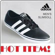 ADIDAS MENS SLIMSOLL BLACK BRAND NEW